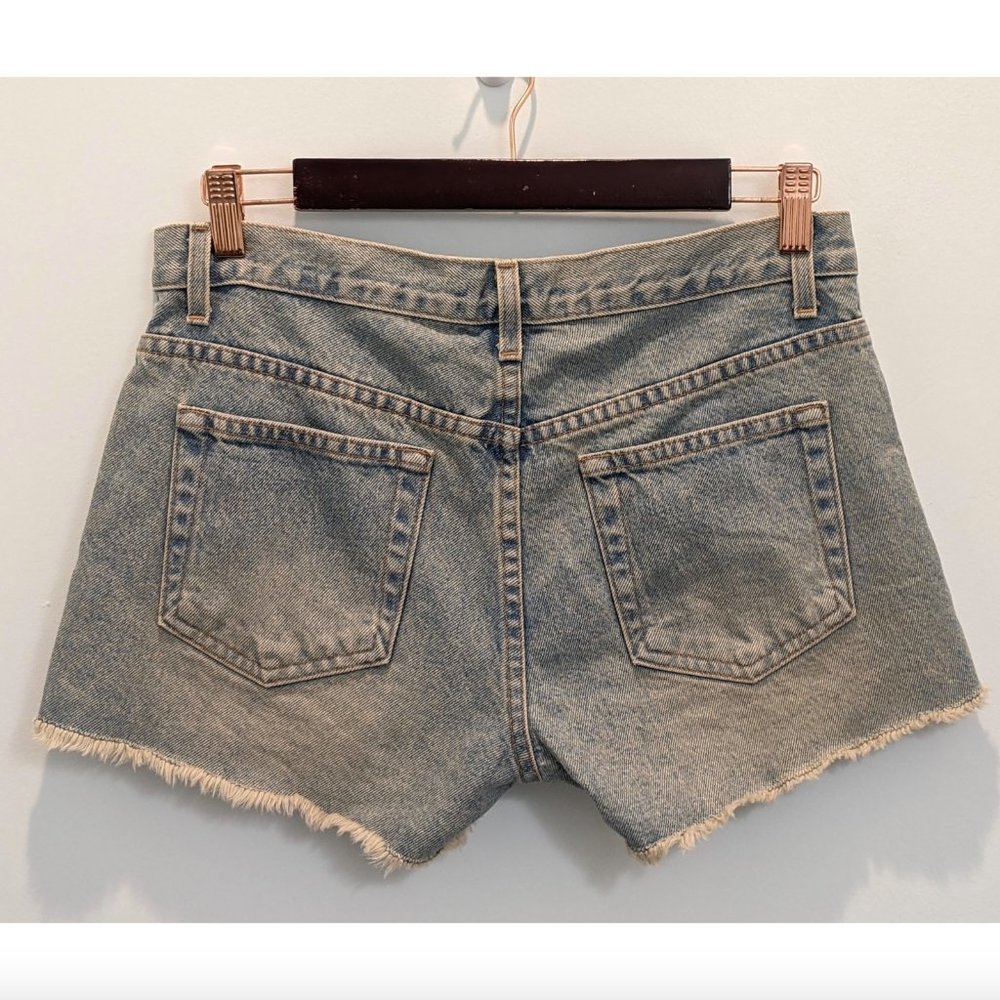 Low Rise Denim Shorts 100% Cotton